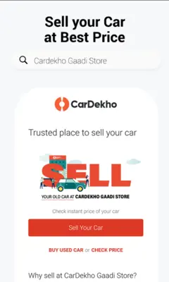 CarDekho android App screenshot 5